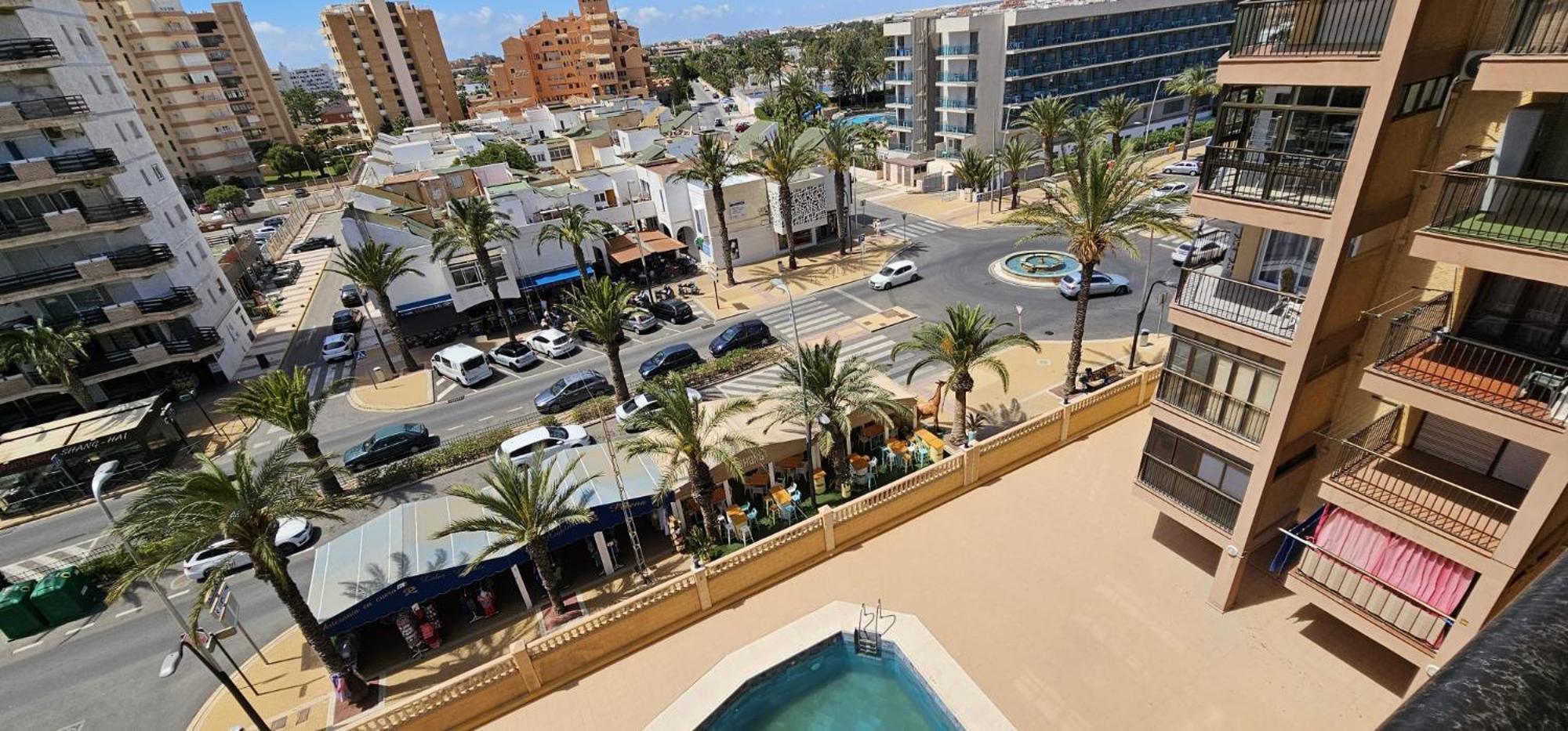 Ferienwohnung Pequeno Apartamento Con Vistas Al Mar Roquetas de Mar Exterior foto