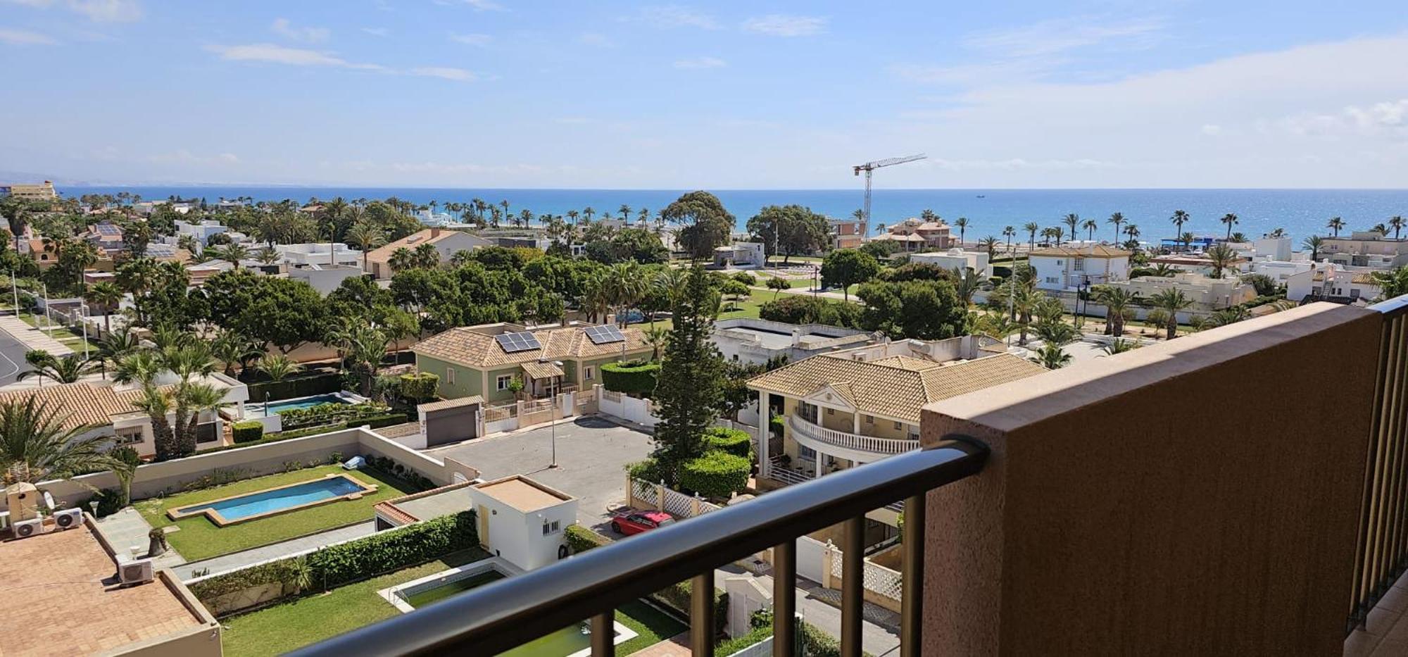 Ferienwohnung Pequeno Apartamento Con Vistas Al Mar Roquetas de Mar Exterior foto