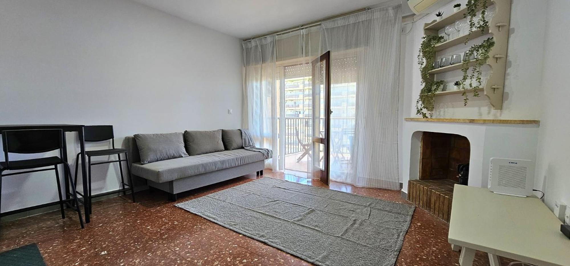 Ferienwohnung Pequeno Apartamento Con Vistas Al Mar Roquetas de Mar Exterior foto