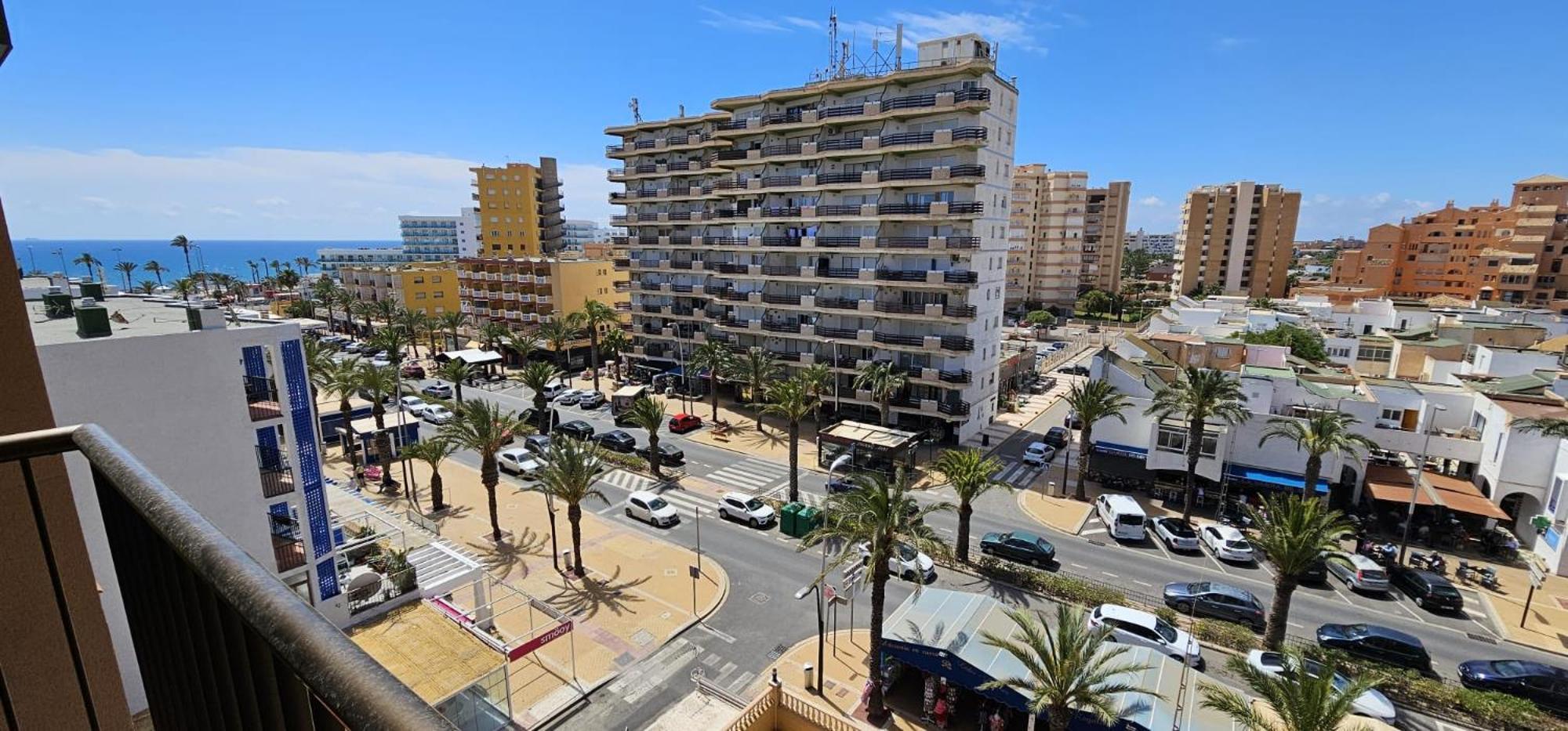 Ferienwohnung Pequeno Apartamento Con Vistas Al Mar Roquetas de Mar Exterior foto